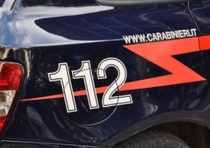 CARABINIERI AUTO CON SCRITTA 112