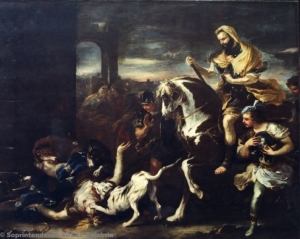 Luca Giordano - Jezabel divorata dai cani